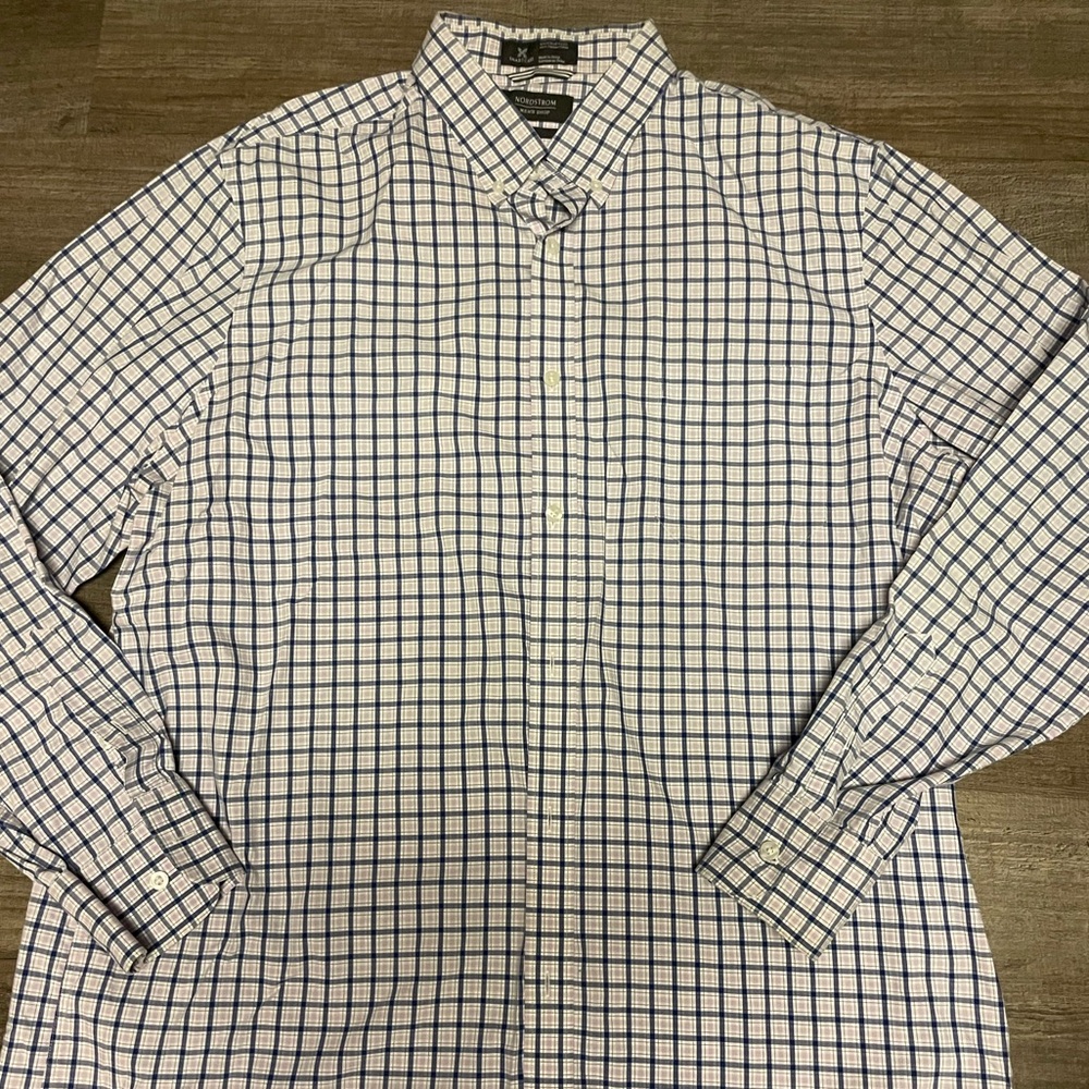 Men’s Nordstrom Size XL Dress Shirt (282)
